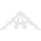 Ekena Millwork Pitch Riley Architectural Grade PVC Gable Pediment, 72"W x 33"H x 1"P (11/12) GPP072X033X100RIL - alternate 4